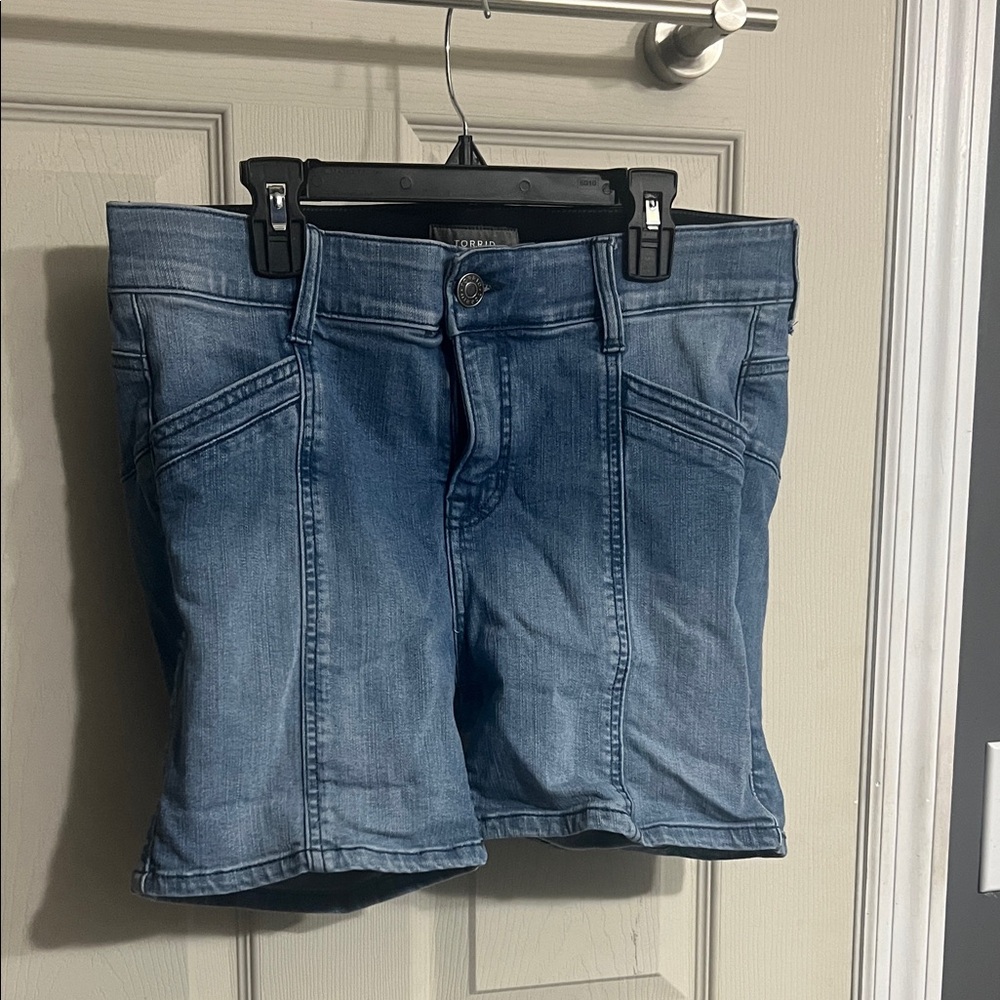 Torrid Blue Jean Shorts for Women